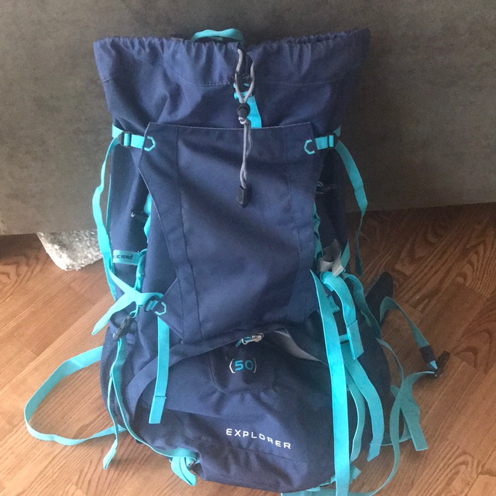 High Sierra back pack.